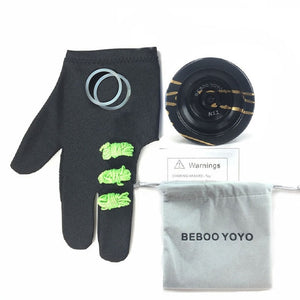 Metal Yoyo Professional Yoyo Set Yo yo + Glove + 5 Strings N12 Yo-yo High Quality Alloy Yoyo Classic Toys Diabolo Gift  Kids Toy