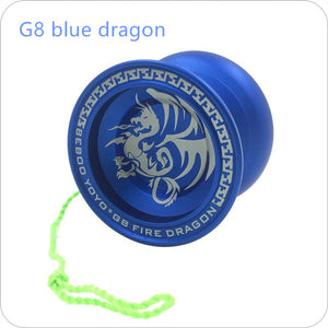 Metal Yoyo Professional Yoyo Set Yo yo + Glove + 5 Strings N12 Yo-yo High Quality Alloy Yoyo Classic Toys Diabolo Gift  Kids Toy