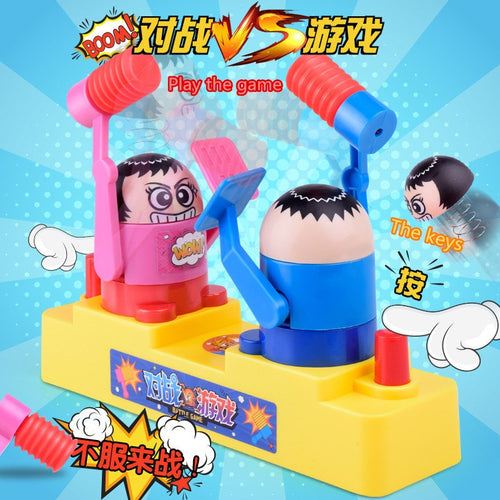 Educational Parent-child Interaction Game Against Man Hit Head Children Action Toy Figures Fighting Boxing Puppets Action Toys